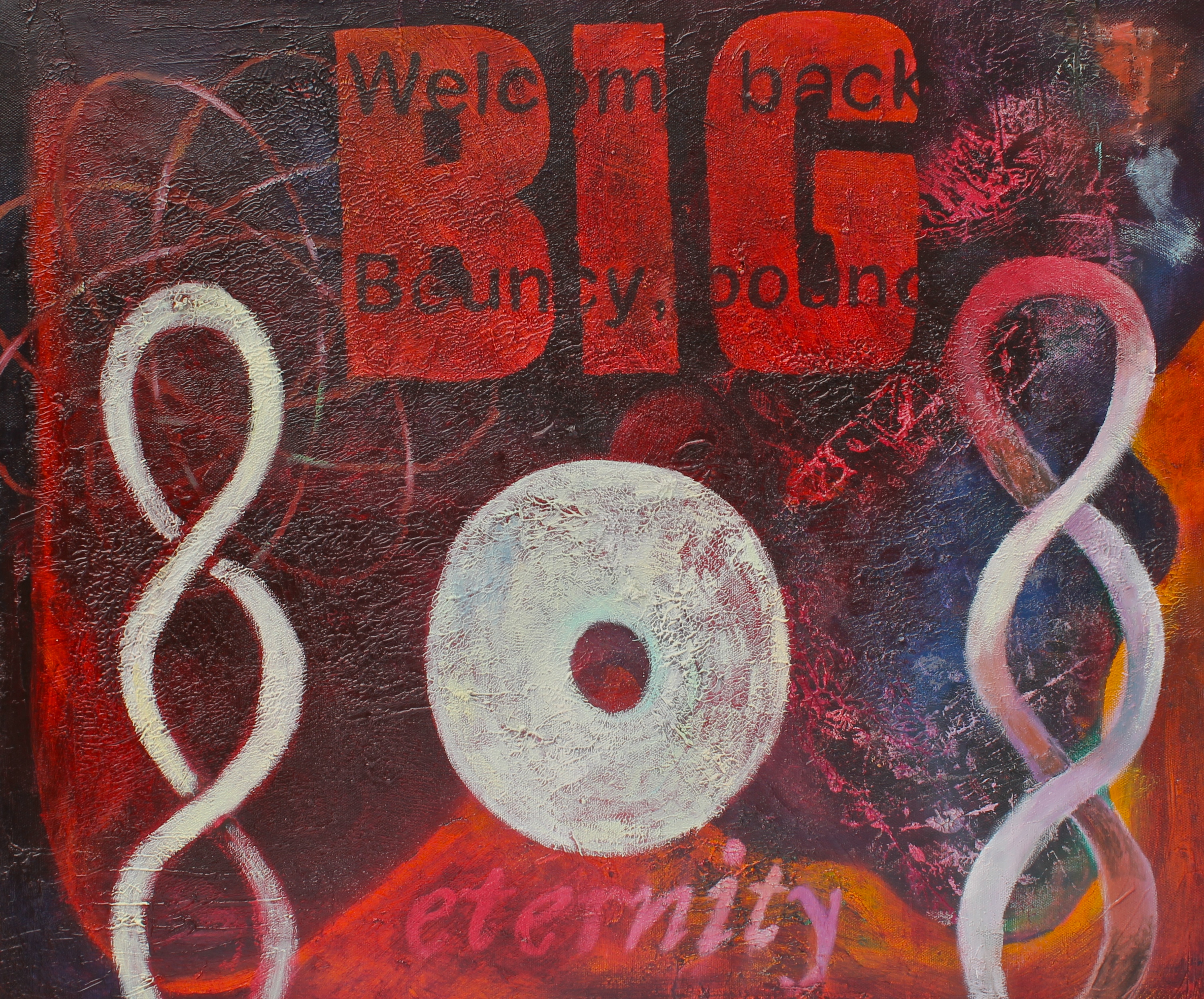 Big Eternity, Oil on Canvas, 20 x 24 inch, $800