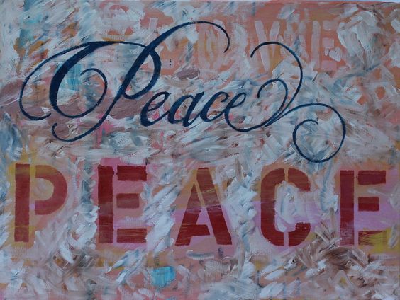  Peace PEACE Oil on Canvas 12 x 16” $199.99
