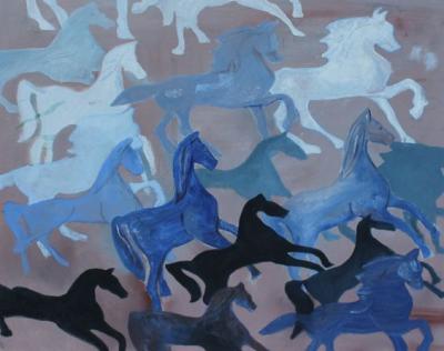 Horses for Ann Oil on Canvas 16x20” NFS